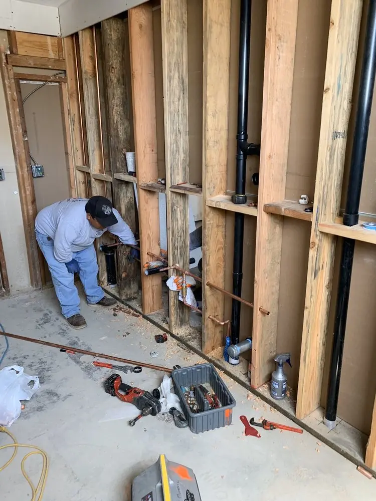 Commercial rough-in plumbing for Commercial Plumbing in Thornton Heights